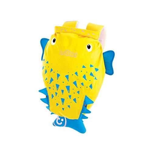 Trunki PaddlePak - Mochila infantil impermeable para piscina y gimnasio, Amarillo, 37 x 29 x 17 cm