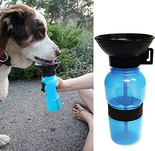 Tuopuda Botellas de Agua para Perros Portatil Dispensador de Agua para Mascotas Bebedero Botella Perro para Viaje