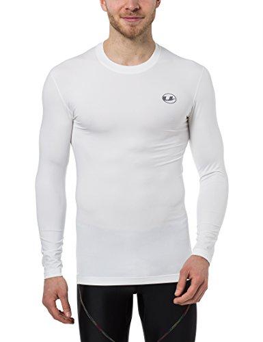 Ultrasport Advanced Ben Camiseta de compresión, para fitness, de manga larga, funcional transpirable, adecuada para correr y el gimnasio, la compresión da soporte a la musculatura, Hombre