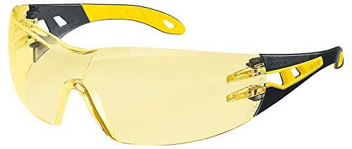 Uvex Pheos Schutzbrille - Supravision Excellence - Gelb/Schwarz-Gelb