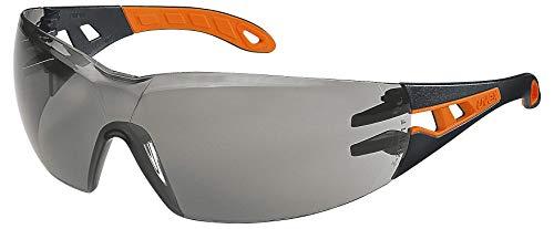 Uvex Pheos Gafas Protectoras - Seguridad Trabajo - Lentes Oscuros Anti-rayaduras y Anti-vaho