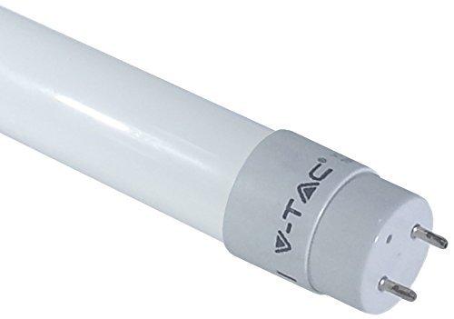V-TAC SMD LED Tubo T8 G13 150cm blanco luz de da 4500K 22Watt 270 cubierta 1850 Lumen materiales de plstico mate - Para sustituir tubos fluorescentes tradicionales de 120cm 54Watt