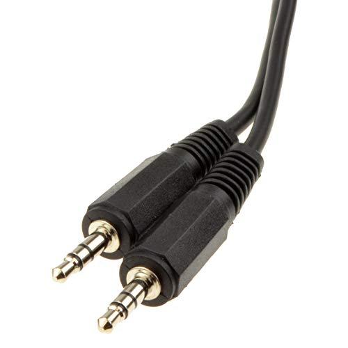 Valueline CABLE-404 cable de audio 1,2 m 3,5mm Negro - Cables de audio (3,5mm, 3,5mm, 1,2 m, Negro)