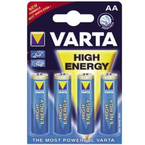 Varta BMIGV4906Y - Pilas AA (4 unidades, High Energy)