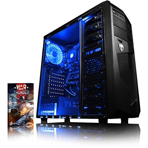 VIBOX Barracuda - Ordenador para Gaming (Intel i5-4690K, 8 GB de RAM, 1 TB de Disco Duro, Nvidia Geforce GTX 960) Color neón Azul