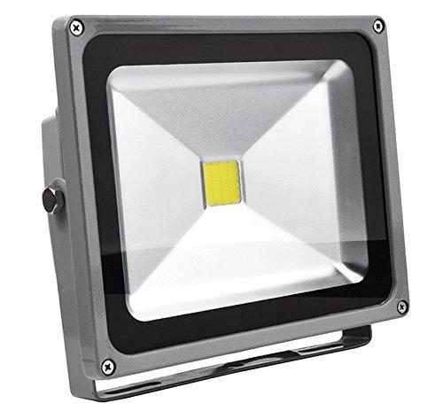 vidaXL LED lámpara proyector Reflector 30 vatios Reflector Foco Interior y Exterior