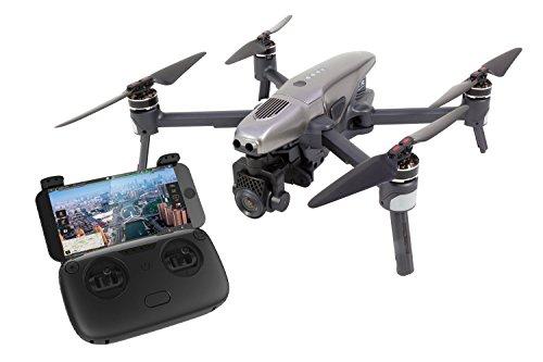 Walkera 15001000 Vitus Portable cuadricóptero RTF - FPV de dron con 4 K UHD de cámara, detección de obstáculos, GPS, Active Track, Devo F8S de Control Remoto, batería y Cargador