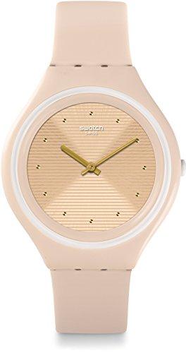 Swatch Reloj Digital de Cuarzo para Mujer con Correa de Silicona - SVUT100