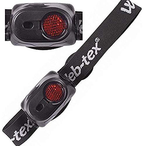 Web-tex - Linterna LED para Cabeza (Ajustable, Filtro Rojo), Color Negro