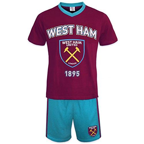 West Ham United FC - Pijama corto para hombre - Producto oficial