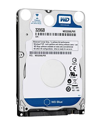 Western Digital WD3200LPVX - Disco Duro Interno 2.5" de 320 GB, 8 MB, 5400 RPM