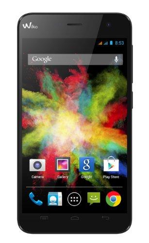 Wiko Bloom - Smartphone Libre Android (Pantalla 4.7", cámara 5 MP, 4 GB, Quad-Core 1.3 GHz, 1 GB RAM), Negro