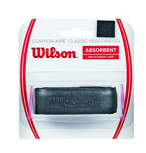 Wilson Cushion Aire Classic Perforated Empuñadura base, 1 unidades, unisex, negro