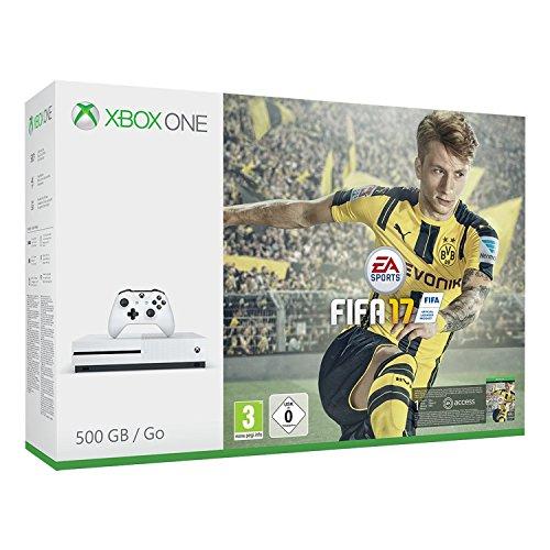Xbox One S 500 GB + Fifa 17 [Bundle Limited] [Importación Italiana]
