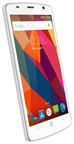 ZTE Blade L5 Plus - Smartphone Libre de 5" (3G, MediaTek MTK6580, 1 GB RAM, Almacenamiento Interno de 8 GB, Bluetooth, WiFi, Android), Color Blanco